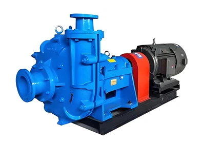 8/6 Keskipakoinen vaakasuora lietepumppu